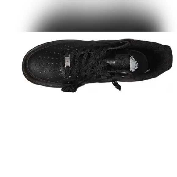 NIB Mens Nike Black Air-Force 1 Shoes. - Picture 2 of 6
